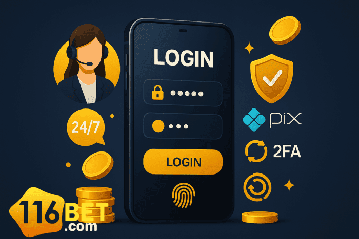 Figura 3 do login da 116BET