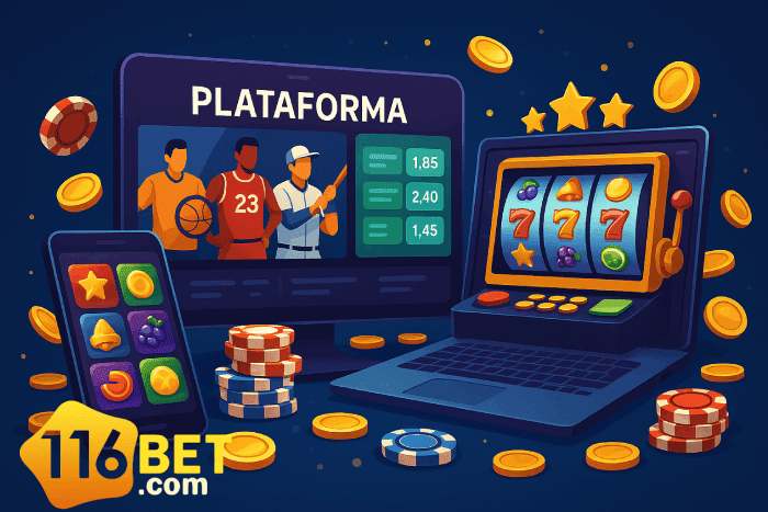 Plataforma 116BET: apostas e cassino online confiável